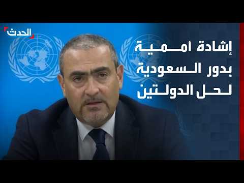 نائب المنسق الأممي في الشرق الأوسط: السعودية تقوم بدور كبير في تنفيذ حل الدولتين
