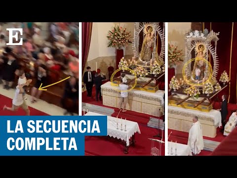 TENERIFE: Un hombre irrumpe en una iglesia con un niño en brazos y lo sube a la virgen | EL PAÍS