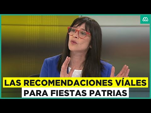 Natalia Riffo habla de las celebraciones patrias y la seguridad vial