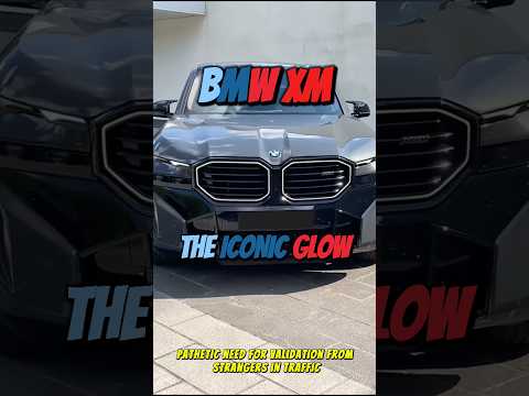 BMW XM Iconic Glow: A Cry for Attention