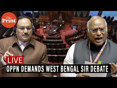 LIVE: Rajya Sabha Witnesses Uproar Over Opposition’s Demand For SIR Debate | Budget Session