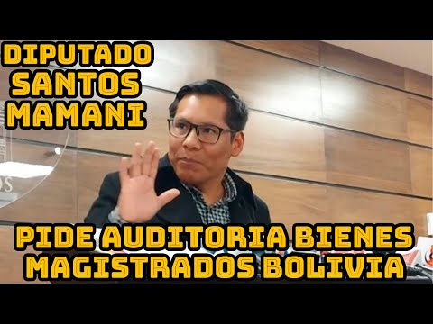DIPUTADO SANTOS MAMANI RETA DEBATIR MINISTRO DE JUSTICIA IVAN LIMA..