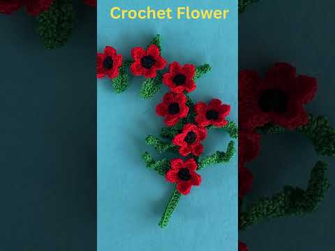 🌸 My Crochet Flower Collection