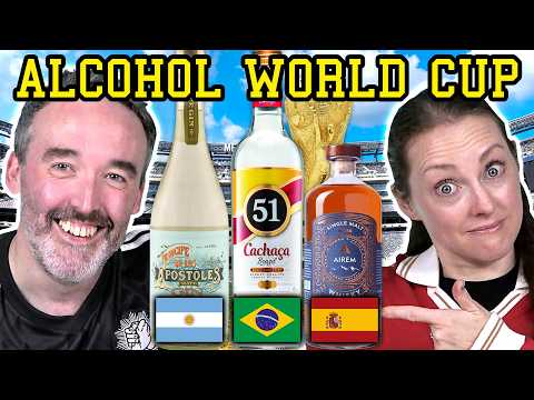 Irish People Try The World Cup of Alcohol