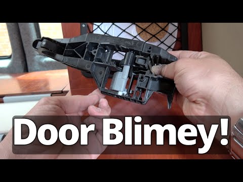 90. Fixing the sliding door handle (fully) on my Toyota Proace (Citroen Despatch / Peugeot Expert)