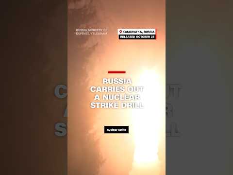 Russia carries out a nuclear strike drill #cnn #news #russia #nuclear