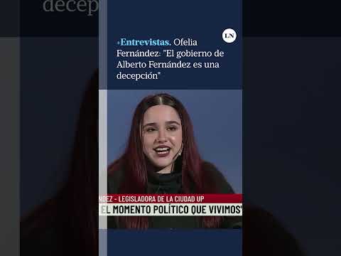 Ofelia Fernández: El gobierno de Alberto Fernández es una decepción