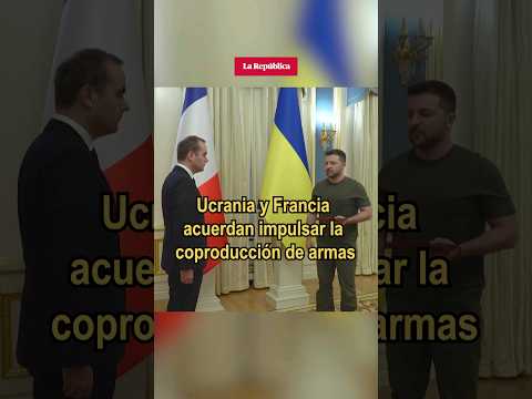 UCRANIA y FRANCIA ACUERDAN IMPULSAR la coproducción de ARMAS #shorts #ucrania #france