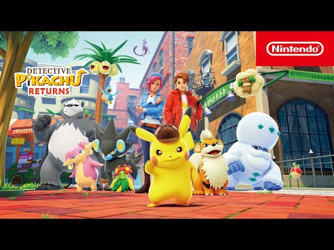 Detective Pikachu Returns – Coming October 6th! (Nintendo Switch)