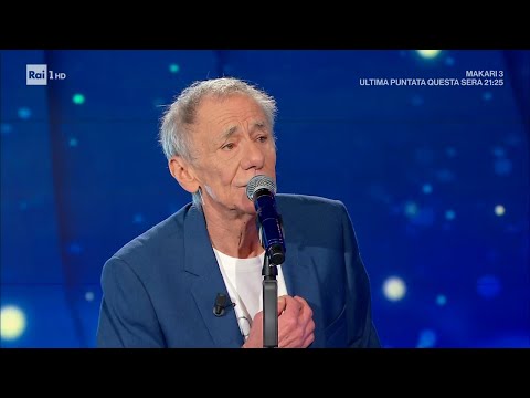 Roberto Vecchioni canta "Chiamami ancora amore" - Domenica In 10/03/2024