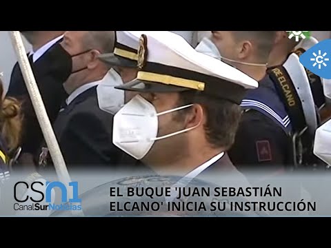 El buque escuela 'Juan Sebastián Elcano' inicia desde Cádiz su crucero de instrucción