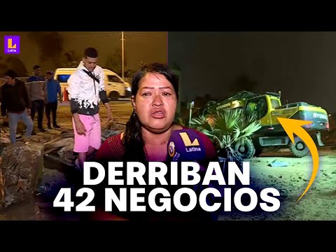Sin previo aviso: Municipalidad de Lima desaloja a 42 lavadores de auto en autopista Ramiro Prialé