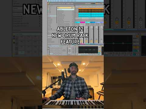 Ableton Live 12: New Drum Rack Feature 🥁 #shorts