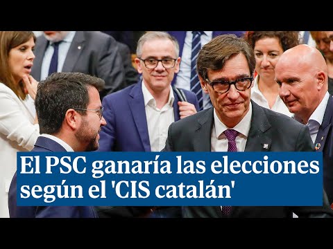 'CIS catalán': el PSC ganaría las elecciones y el partido de Puigdemont se recupera en pugna con ERC