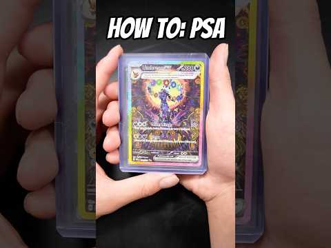 How to Submit Your Cards to PSA in under 1 min #pokemontcg #pokemoncards #pokemoncommunity #howto