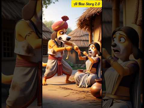 "जब बच्चों ने अपने ही पापा को पुलिस के हवाले कर दिया😭🦮#ai #baby #dogs