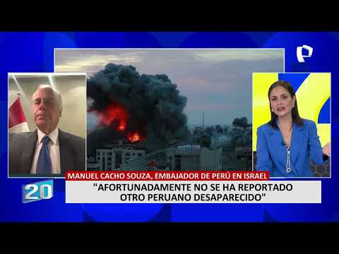 Manuel Cacho, embajador de Perú en Israel: “Vamos a trabajar hasta repatriar al último peruano”