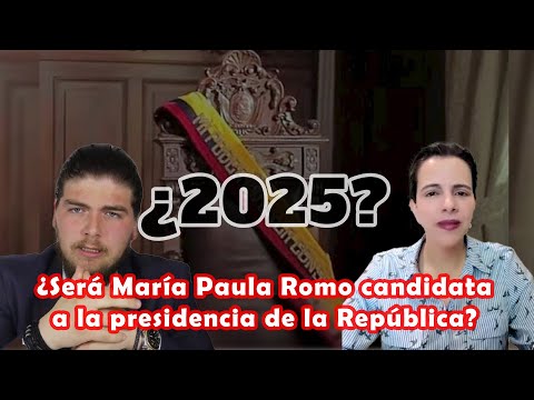 ¿Será María Paula Romo candidata a la presidencia de la República? | Análisis con Ricardo Mórtola