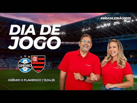🔴 AO VIVO: GRÊMIO X FLAMENGO | PRÉ-JOGO + NARRAÇÃO | BRASILEIRÃO (13/04/25)