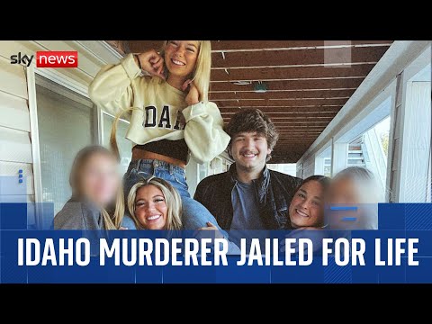 Bryan Kohberger jailed for murdering four University of Idaho students