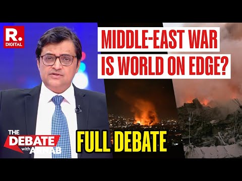 The Debate With Arnab LIVE: Is Israel vs Iran War Just About To Explode? Republic TV