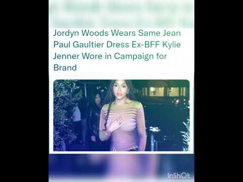 Jordyn Woods Wears Same Jean Paul Gaultier Dress Ex-BFF Kylie Jenner Wore in Campaign for Brand