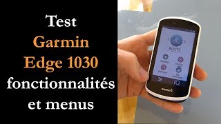 Vido-Test : Test Garmin Edge 1030