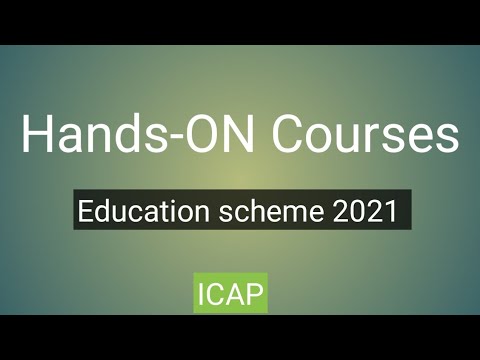 ICAP frequently asked questions about HANDS-ON COURSES