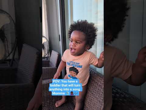 Music is happiness 🎧 Kai made a special song just for me 😉#music #shorts #momlife #singing #babyboy