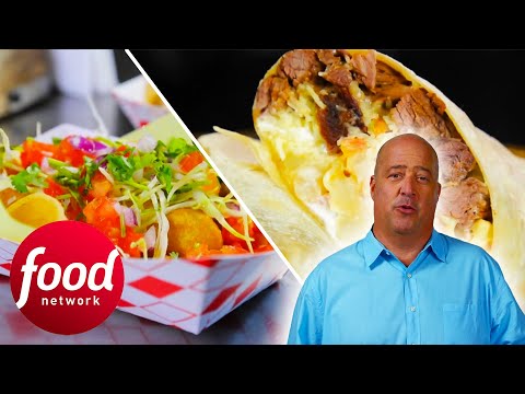 The Mexican Heritage Of The Californian Burrito & Tacos | Bizarre Foods: Delicious Destinations