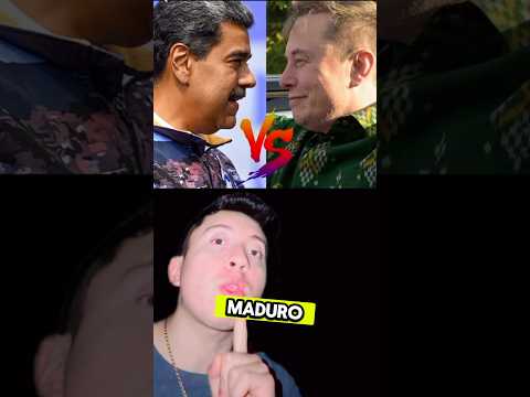 ELON MUSK VS NICOLÁS MADURO!#short #sabiasque #vs #elonmusk #curiosidades #epic #viral #top