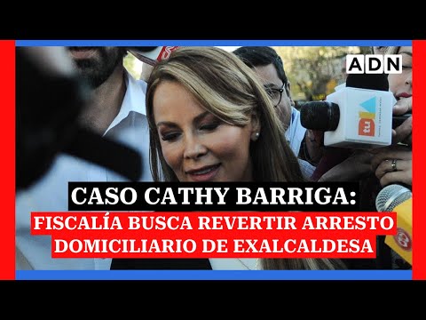 Fiscalía busca revertir arresto domiciliario de Cathy Barriga