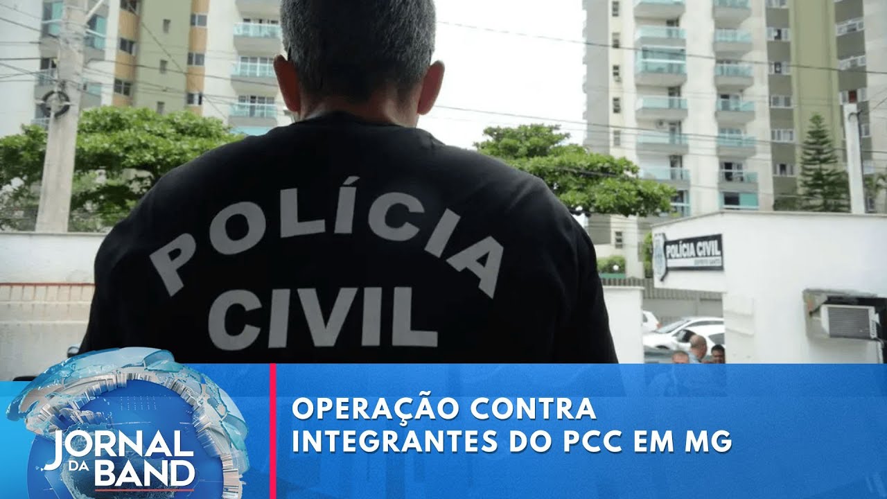 Polícia realiza operação contra integrantes do PCC em MG | Jornal da Band