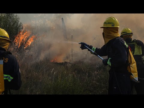Alerta por incendios forestales en distintos puntos del país