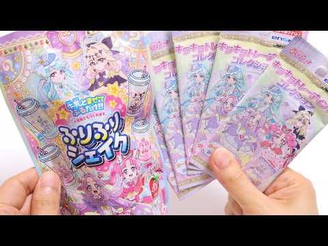 Star Detective Precure!  DIY Candy Drink and Blind Collectible Card ASMR & Unboxing (No Talking)