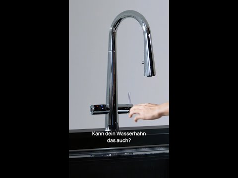 Ein Wasserhahn mit kochend heißem Wasser – sofort.
