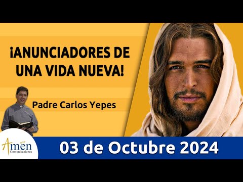 Evangelio De Hoy Jueves 3 Octubre 2024 #PadreCarlosYepes l San Lucas 10, 1-12