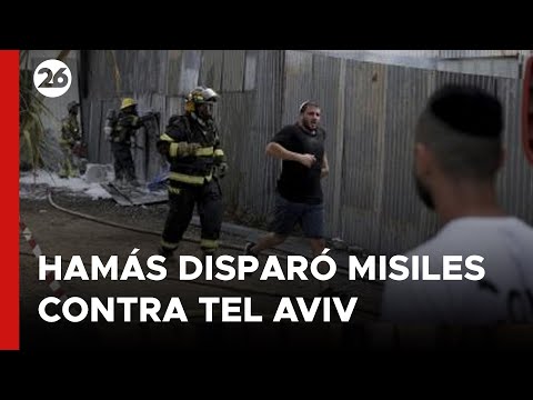 HAMÁS disparó MISILES contra TEL AVIV en el ANIVERSARIO DE SU ATAQUE | #26Global