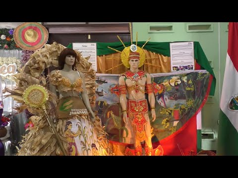 Celebran exposición de trajes folclóricos en Rivas