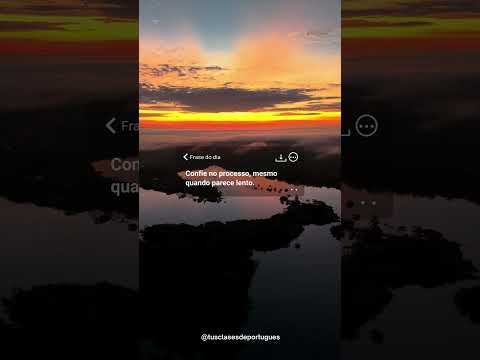 Confie no processo mesmo quando parece lento. #brasil #aprenderportugues #brazil #idiomasonline