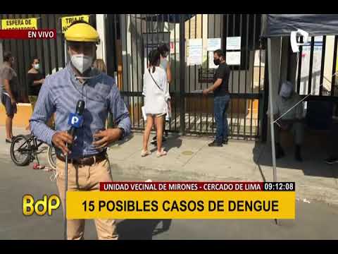 Dengue en Cercado de Lima: reportan posibles casos en unidad vecinal de Mirones
