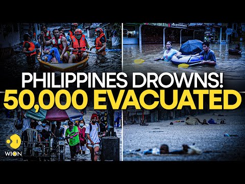 Philippines Floods LIVE: Manila Drowns! 50,000 Evacuated, Philippines Faces Worst Flooding in Years