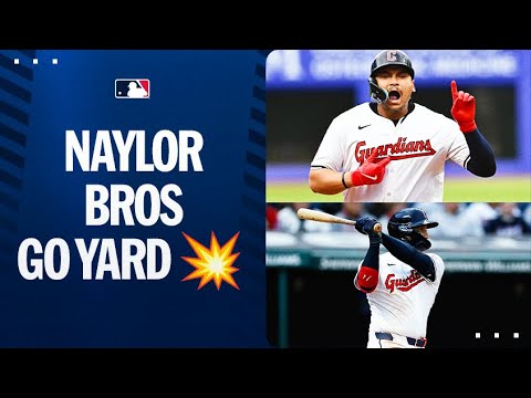 Josh and Bo Naylor go yard in the SAME INNING!