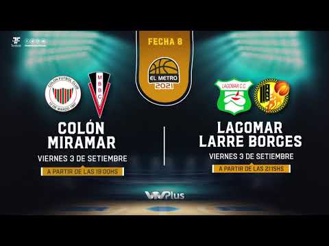 Fecha 8 - Colon vs Miramar - Lagomar vs Larre Borges - Fase Regular