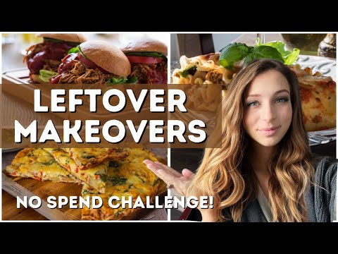 Leftover Makeovers | No Spend Challenge | Shelf Cooking