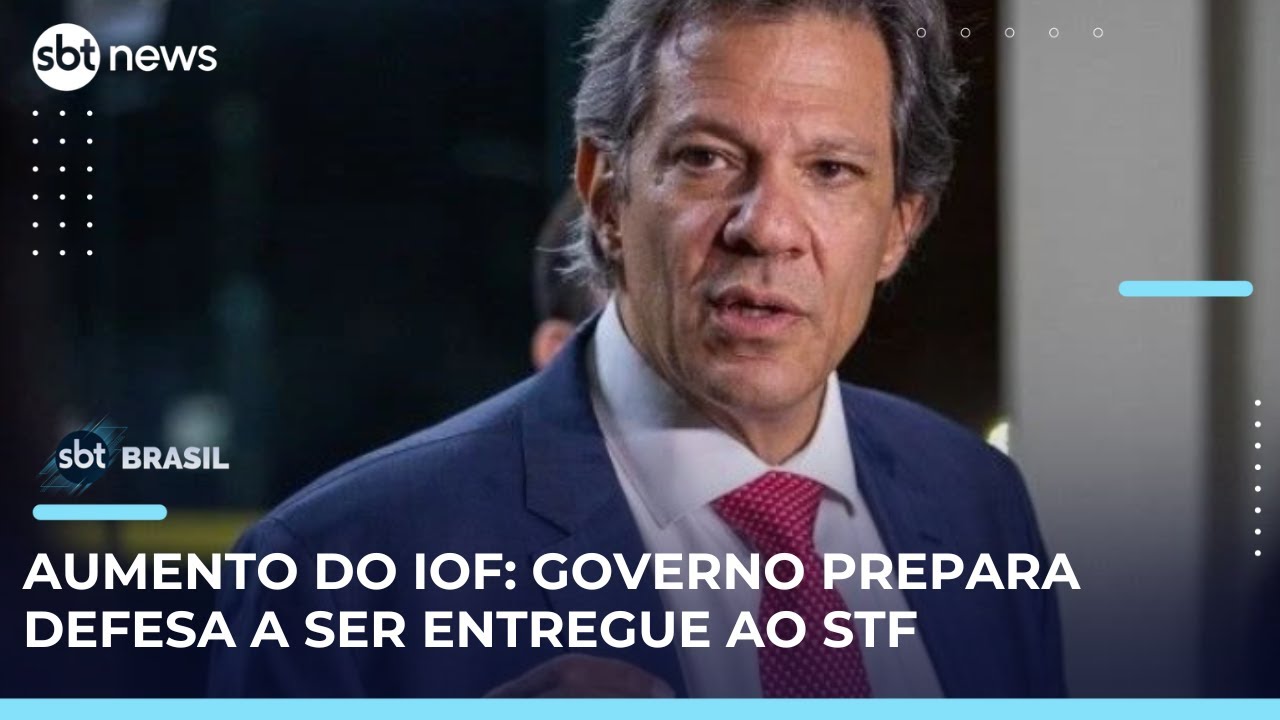 IOF Haddad nega briga entre Poderes mas cobra cumprimentos das metas fiscais | SBTBrasil