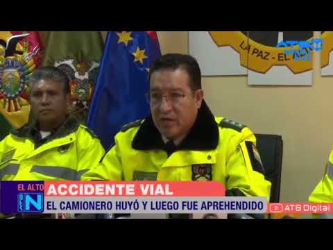 El Alto, Colisión entre dos vehículos deja como saldo 3 personas fallecidas