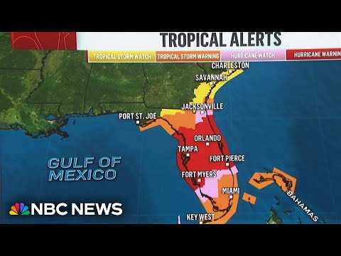 Hurricane Milton expected to ease a little before it makes Florida landfall