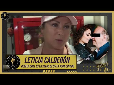 Leticia Caldero?n reacciona estado de salud de Juan Collado y el DEBUT en las telenovelas de su hijo