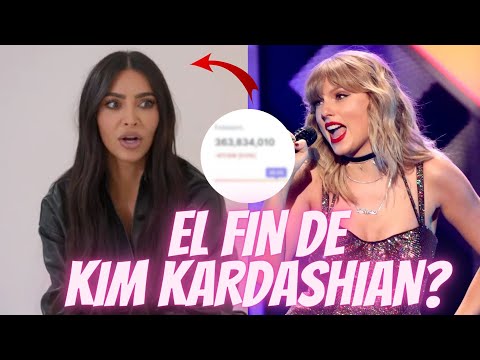 Kim Kardashian pierde cientos de miles de seguidores, tras indirectas de Taylor Swift en 'TTPD'